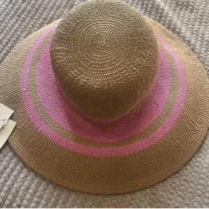 A New Day Women's Floppy Sun Beach Hat Tan S/M 55-57 cm
